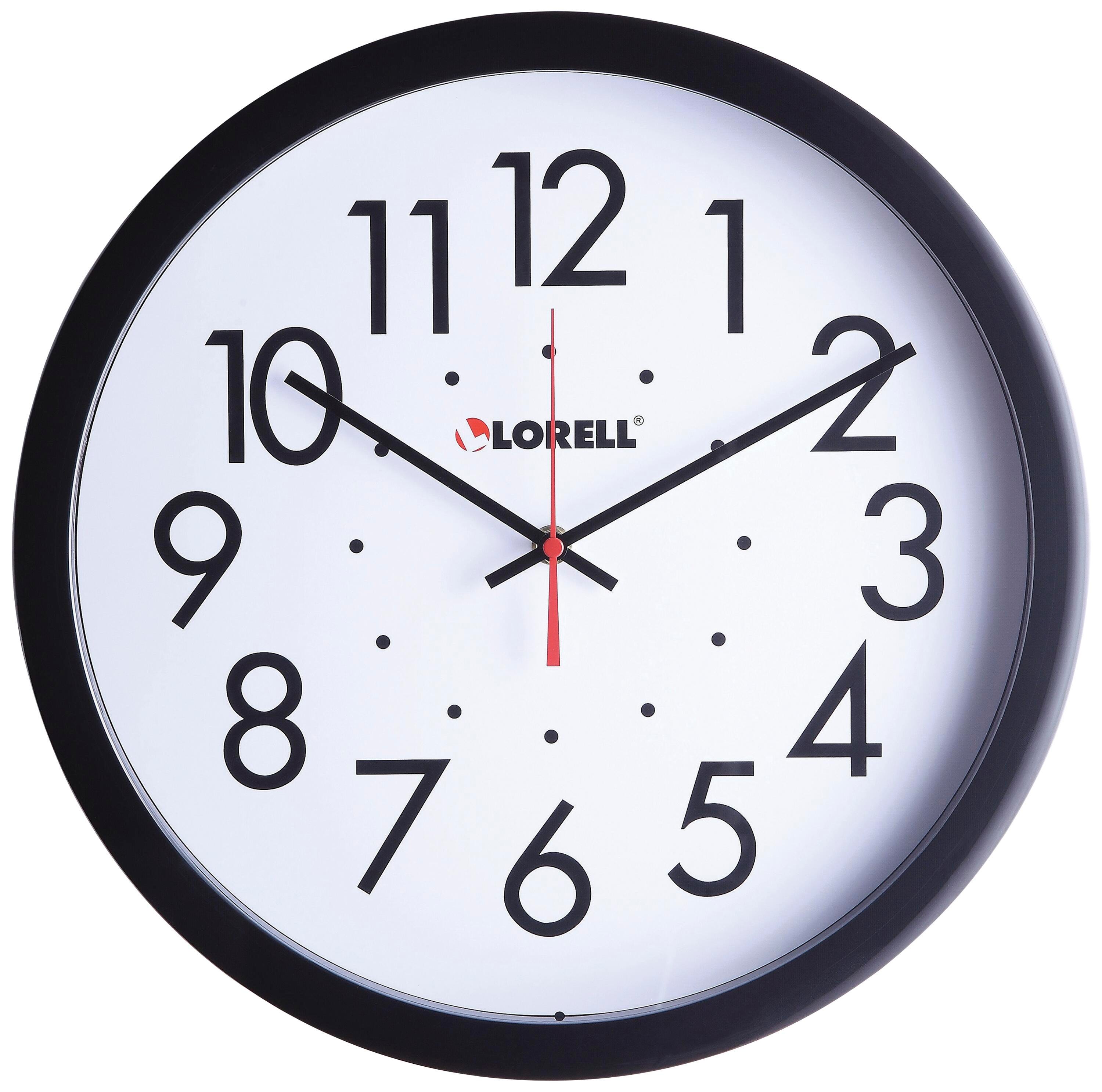 Lorell Self-set Wall Clock, Item Number 2009773